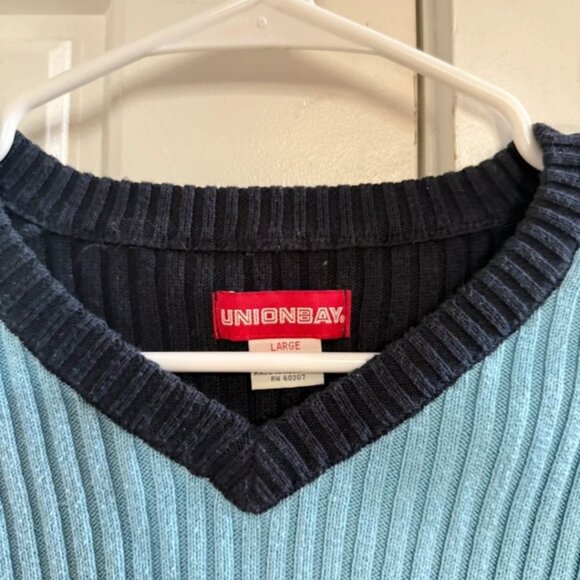 Black and Blue Sweater - Picture 1 of 3